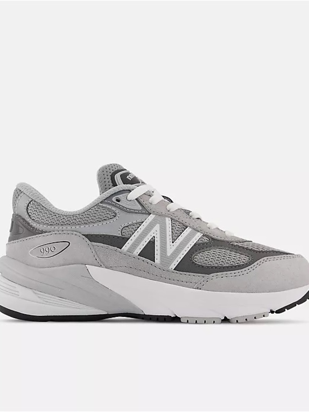 NEW BALANCE FUELCELL 990V6 LACE YOUTH SIZE 4